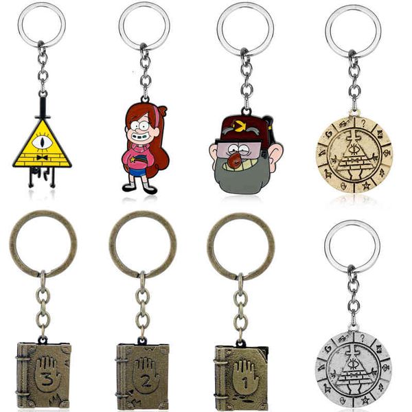 bill cipher keyring key chain mysterious town stanley pines dipper mabel pines zodiac journal metal enamel keychain key holder, Silver
bill cipher keyring key chain mysterious town stanley pines dipper mabel pines zodiac journal metal enamel keychain key holder, Silver