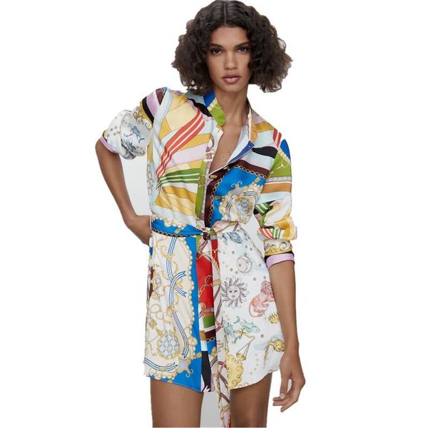 casual dresses 2021 vintage print mini summer dress women long sleeve tied self belt party female fashion fitted elegant vestidos, Black;gray
casual dresses 2021 vintage print mini summer dress women long sleeve tied self belt party female fashion fitted elegant vestidos, Black;gray
