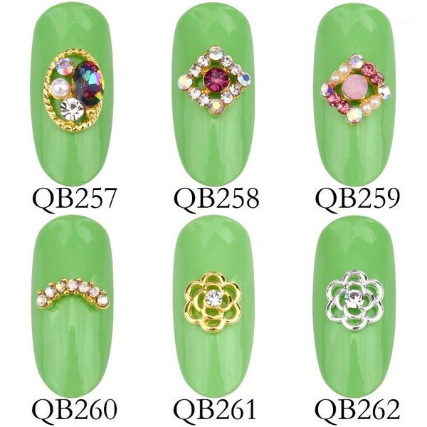 10pcs of colored rhinestones nail art decoration gemstone pearl hollow rose oval diamond design supplies1, Silver;gold
10pcs of colored rhinestones nail art decoration gemstone pearl hollow rose oval diamond design supplies1, Silver;gold