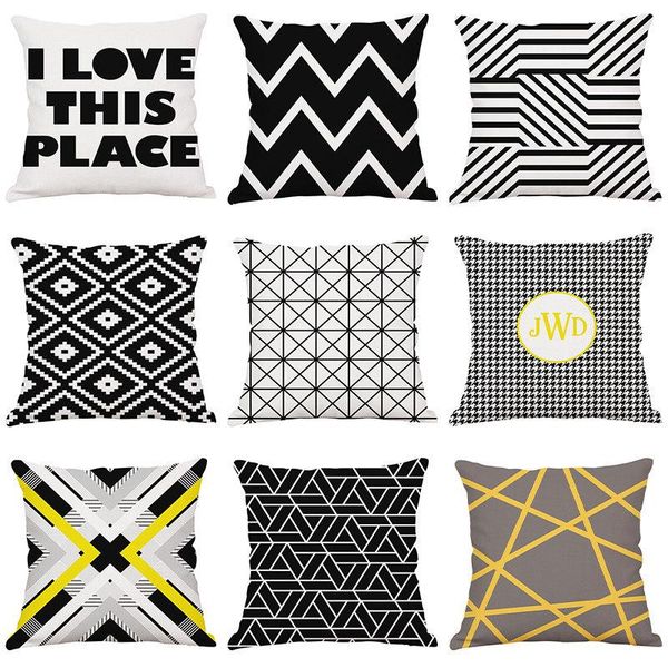 cushion/decorative pillow black and white colorful wave cushion cover geometric throw case for home chair sofa decoration square pillowcases
cushion/decorative pillow black and white colorful wave cushion cover geometric throw case for home chair sofa decoration square pillowcases