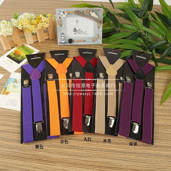 j3M adult solid color sling shoulder suspendermen's and women's suspenders three clip elastic adult solid color sling shoulder strap straps, Black;white
j3M adult solid color sling shoulder suspendermen's and women's suspenders three clip elastic adult solid color sling shoulder strap straps, Black;white