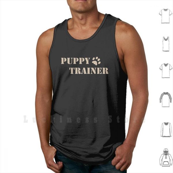 puppy trainer dog handler human pup design tank vest 100% cotton pups dogs puppies, White;black
puppy trainer dog handler human pup design tank vest 100% cotton pups dogs puppies, White;black