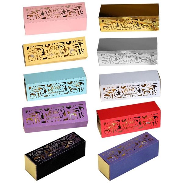 50pcs eid mubarak hollow out chocolate sweets boxes ramadan decoration paper gift box candy container muslim party favor wrap
50pcs eid mubarak hollow out chocolate sweets boxes ramadan decoration paper gift box candy container muslim party favor wrap