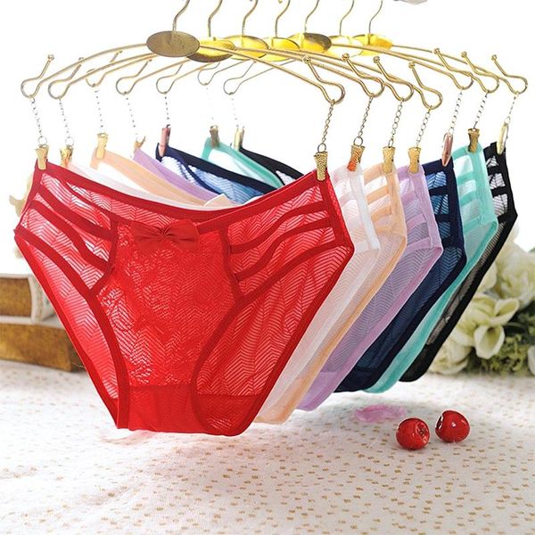women's panties 1pair women ladies briefs lace hollow bow cotton seamless underwear breathable low waist panty, Black;pink
women's panties 1pair women ladies briefs lace hollow bow cotton seamless underwear breathable low waist panty, Black;pink