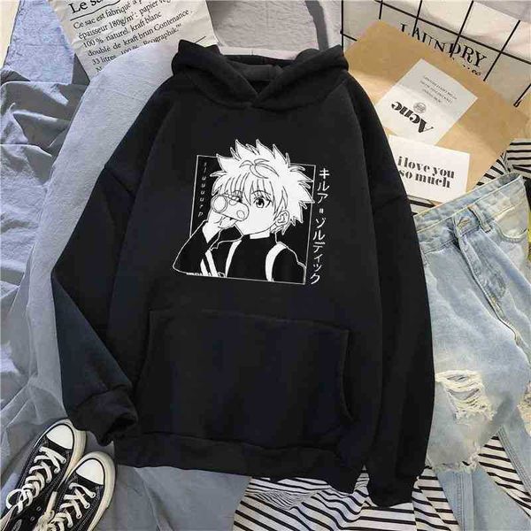 kawaii x hunter hoodies sweatshirt killua zoldyck anime manga losse hooded sweater hoody trui clothing, Black
kawaii x hunter hoodies sweatshirt killua zoldyck anime manga losse hooded sweater hoody trui clothing, Black