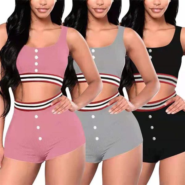 women's tracksuits rstylish two piece set knitted pit patchwork crop biker shorts bodycon matching sets 2021 summer clothes for wo, Gray
women's tracksuits rstylish two piece set knitted pit patchwork crop biker shorts bodycon matching sets 2021 summer clothes for wo, Gray