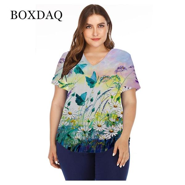 plus size t-shirt boxdaq 2021 summer 3d butterfly print t shirt women bohemian casual short sleeve v-neck loose pullover fashion lady, Black
plus size t-shirt boxdaq 2021 summer 3d butterfly print t shirt women bohemian casual short sleeve v-neck loose pullover fashion lady, Black