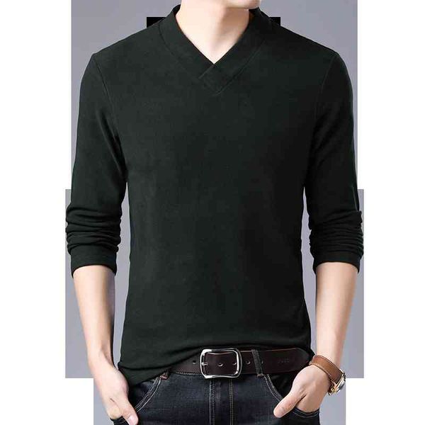 men's t-shirts new tshirt fashion v neck autumn simple business casual solid slim tshirts clothing classic england style streetwea, White;black 
men's t-shirts new tshirt fashion v neck autumn simple business casual solid slim tshirts clothing classic england style streetwea, White;black