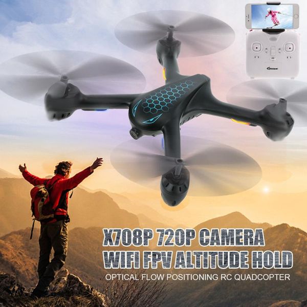 aerial travel camera fpv rc drone x708p 720p wifi optical flow positioning radio control quadcopter helicopter drones
aerial travel camera fpv rc drone x708p 720p wifi optical flow positioning radio control quadcopter helicopter drones