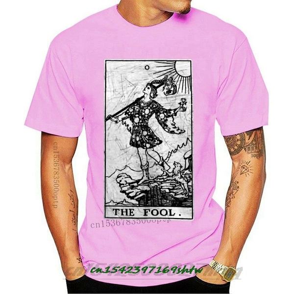 men's t-shirts the fool tarot card major arcana fortune telling occult men t shirts unique tees short sleeve t-shirt cotton, White;black
men's t-shirts the fool tarot card major arcana fortune telling occult men t shirts unique tees short sleeve t-shirt cotton, White;black