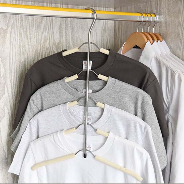 laundry bags 1pc multi layers cloth hanger hook hangers stainless steel sponge clothes holder rack clothing organizer
laundry bags 1pc multi layers cloth hanger hook hangers stainless steel sponge clothes holder rack clothing organizer