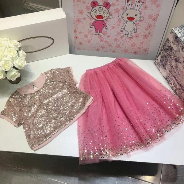 clothing sets instock girls set shining short + pink skirt for party wear 90-140cm, White
clothing sets instock girls set shining short + pink skirt for party wear 90-140cm, White