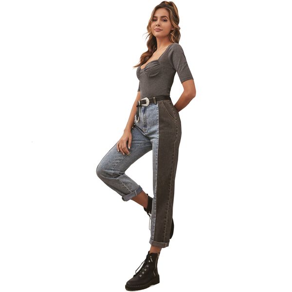back rhetoric contrast ladies'brim 2021-summer long ladies brim pants of women high waist sewing, Blue
back rhetoric contrast ladies'brim 2021-summer long ladies brim pants of women high waist sewing, Blue