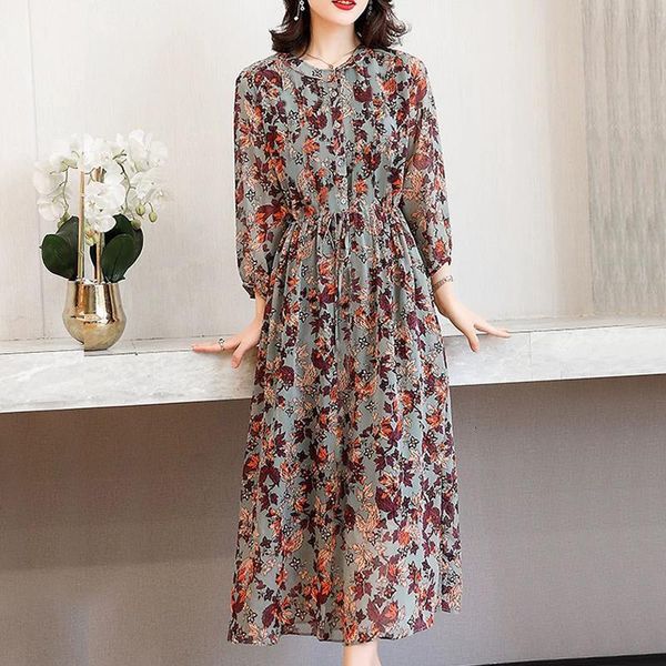 casual dresses spring summer women shows thin temperament long shirt sleeve print silk ladies desses clothing y33 8yti, Black;gray
casual dresses spring summer women shows thin temperament long shirt sleeve print silk ladies desses clothing y33 8yti, Black;gray
