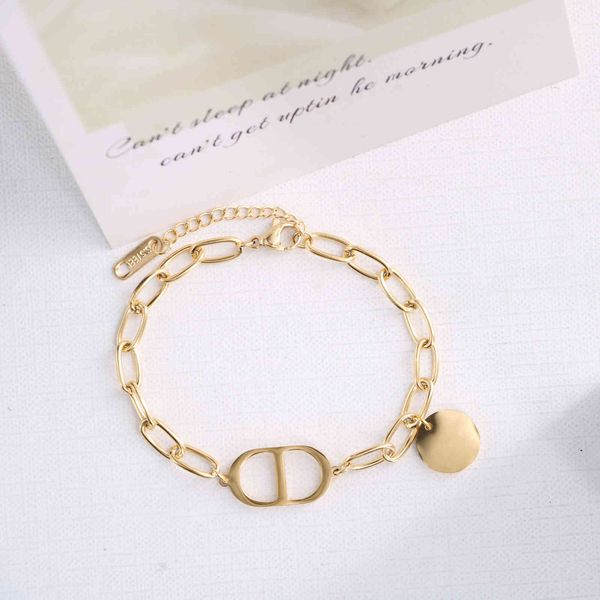 designer jewelry display titanium steel letter small round bracelet simple fashion commuting style good match, Black
designer jewelry display titanium steel letter small round bracelet simple fashion commuting style good match, Black