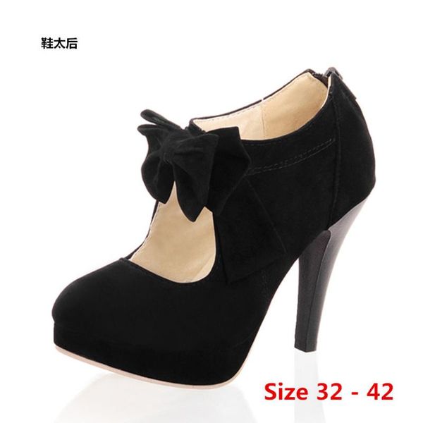 dress shoes high heel woman pumps wedding party platform women heels ladies small big size 32 - 42, Black
dress shoes high heel woman pumps wedding party platform women heels ladies small big size 32 - 42, Black