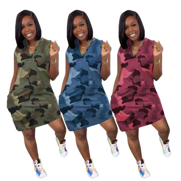 casual dresses summer dress women robe femme camouflage letter print pockets v-neck short sleeve loose for woman vestido de mujer, Black;gray
casual dresses summer dress women robe femme camouflage letter print pockets v-neck short sleeve loose for woman vestido de mujer, Black;gray