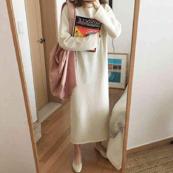 autumn warm sweater women dress winter long sweaters knitted dresses loose maxi oversize lady bodycon robe vestidos 210423, Black;gray
autumn warm sweater women dress winter long sweaters knitted dresses loose maxi oversize lady bodycon robe vestidos 210423, Black;gray