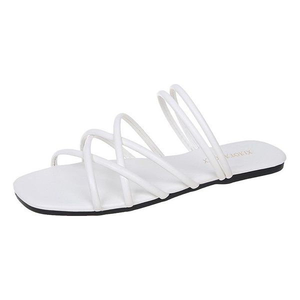 fashionable and simple women's slippers solid color all-match cross vamp casual outdoor two-wear flat-bottomed, Black
fashionable and simple women's slippers solid color all-match cross vamp casual outdoor two-wear flat-bottomed, Black