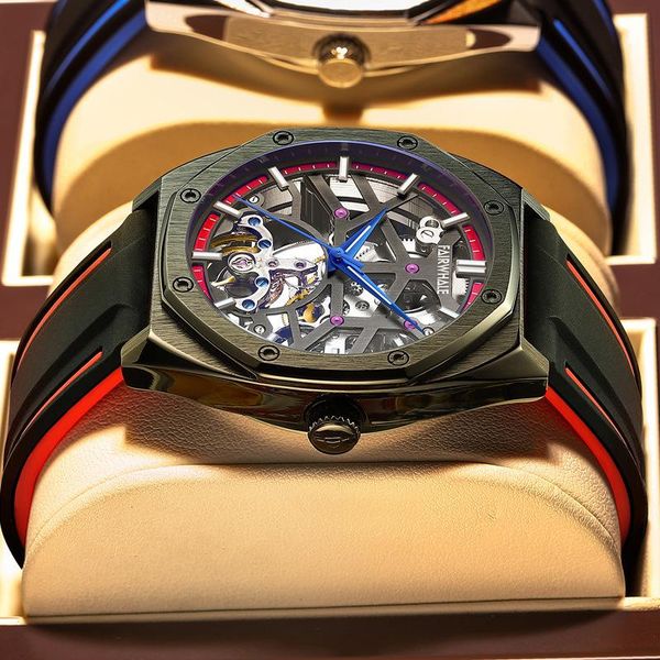 wristwatches fairwhale brand watch men automatic mechanical mens 42mm tourbillon waterproof luxury hollow for, Slivery;brown
wristwatches fairwhale brand watch men automatic mechanical mens 42mm tourbillon waterproof luxury hollow for, Slivery;brown