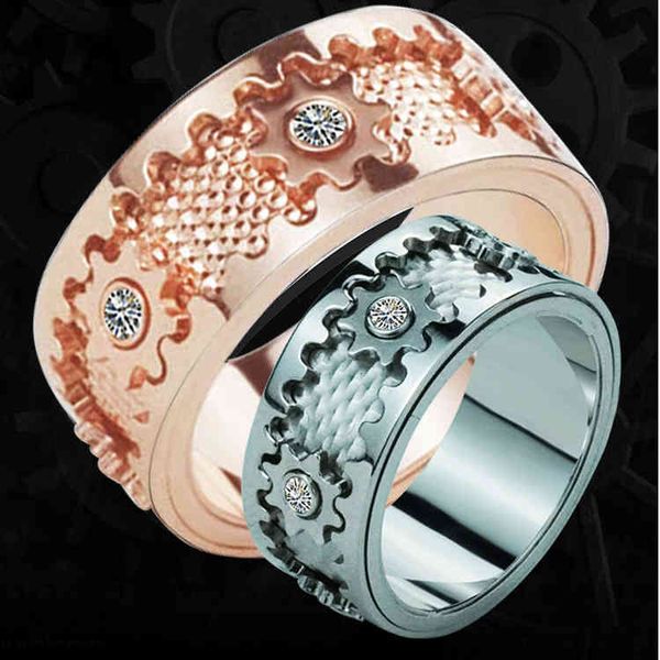 ring the same tiktok can transfer the gear to rotate of male and female., Silver
ring the same tiktok can transfer the gear to rotate of male and female., Silver