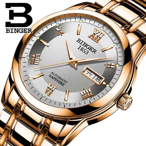watches luxury brand 2017 binger men automatic self-wind fashion casual male watch full steel rose gold mechanical wristwatch, Slivery;brown
watches luxury brand 2017 binger men automatic self-wind fashion casual male watch full steel rose gold mechanical wristwatch, Slivery;brown