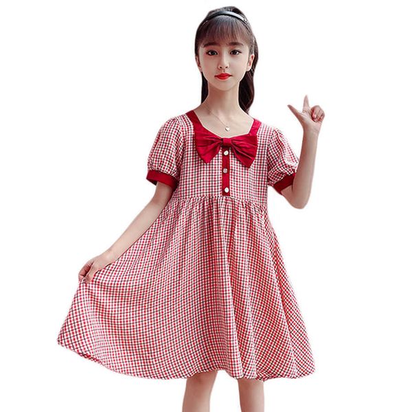 dress girl big bow party for girls plaid pattern kids es summer costume 6 8 10 12 14 210528, Red;yellow
dress girl big bow party for girls plaid pattern kids es summer costume 6 8 10 12 14 210528, Red;yellow