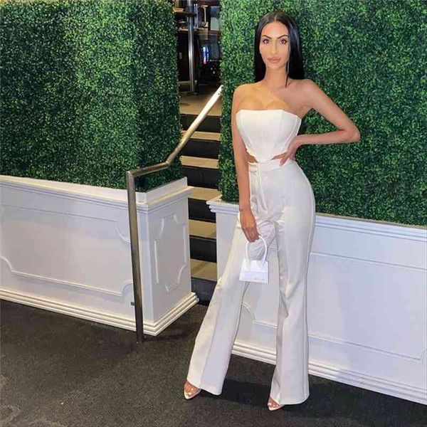 imcute 2 piece set womens pants off shoulder strapless tank vest crop high waist wide leg trousers party clubwear, White
imcute 2 piece set womens pants off shoulder strapless tank vest crop high waist wide leg trousers party clubwear, White