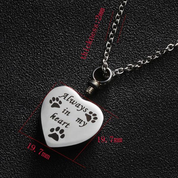 pendant necklaces 10pcs/lot stainless steel heart ash necklace memorial jewelry always in my dog cat cremation urn, Silver
pendant necklaces 10pcs/lot stainless steel heart ash necklace memorial jewelry always in my dog cat cremation urn, Silver