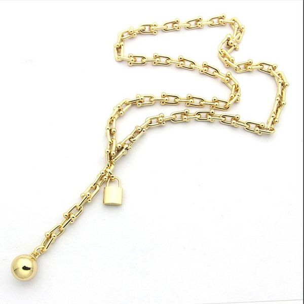 chains 50 cm retro to women necklace japan south korea sign stainless steel luxury jewelry ball pendant gift wholesale, Silver
chains 50 cm retro to women necklace japan south korea sign stainless steel luxury jewelry ball pendant gift wholesale, Silver