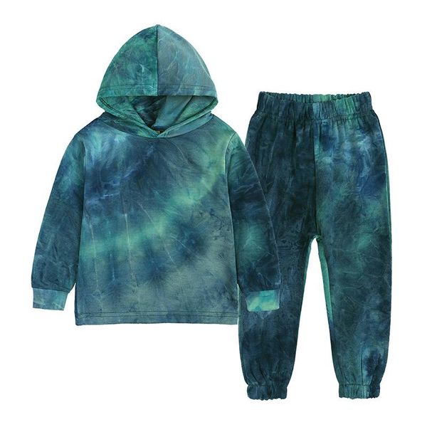 clothing sets 2 pcs products boys and girls tie-dye suits children's long-sleeved hooded sweaters trousers fashion clothes for kids, White
clothing sets 2 pcs products boys and girls tie-dye suits children's long-sleeved hooded sweaters trousers fashion clothes for kids, White