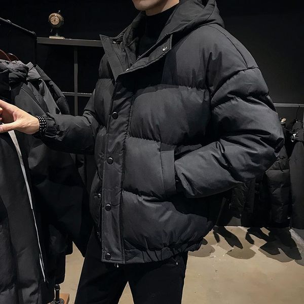 men's down & parkas 2021 boys winter hong kong style loose korean cotton short padded jacket youth, Black
men's down & parkas 2021 boys winter hong kong style loose korean cotton short padded jacket youth, Black