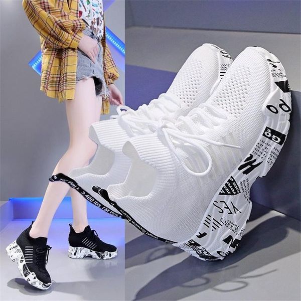 boots spring autumn platform sneakers women lace up ankle ladies hidden wedges fashion light shoes women's elastic, Black
boots spring autumn platform sneakers women lace up ankle ladies hidden wedges fashion light shoes women's elastic, Black