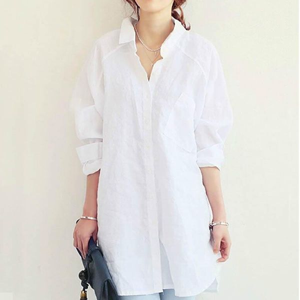 nice women tee long sleeve cotton linen blouse spring summer fashion 88 women's blouses & shirts, White
nice women tee long sleeve cotton linen blouse spring summer fashion 88 women's blouses & shirts, White