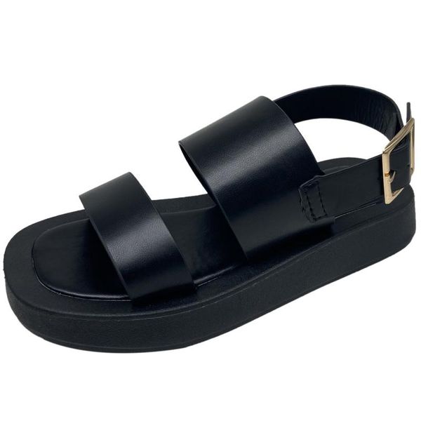 sandals 2021 women's fashion simple casual all-match trend elegant and sweet open-toed platform, Black
sandals 2021 women's fashion simple casual all-match trend elegant and sweet open-toed platform, Black