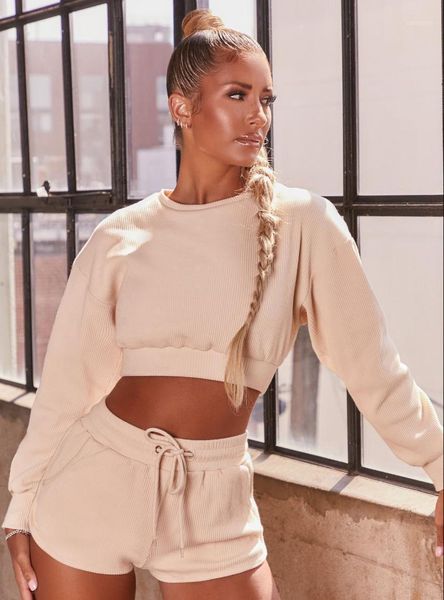 running sets long sleeve shirt women set 2021 fitness high waist shorts suit sportwear workout tracksuit gym clothing, Black;blue
running sets long sleeve shirt women set 2021 fitness high waist shorts suit sportwear workout tracksuit gym clothing, Black;blue