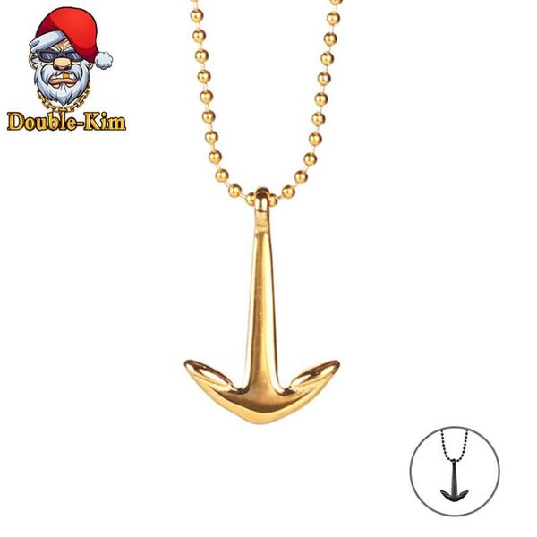 fishhook ferry anchor pendant necklace men hip-hop rap street culture titanium stainless steel classic jewelry gift chains, Silver
fishhook ferry anchor pendant necklace men hip-hop rap street culture titanium stainless steel classic jewelry gift chains, Silver