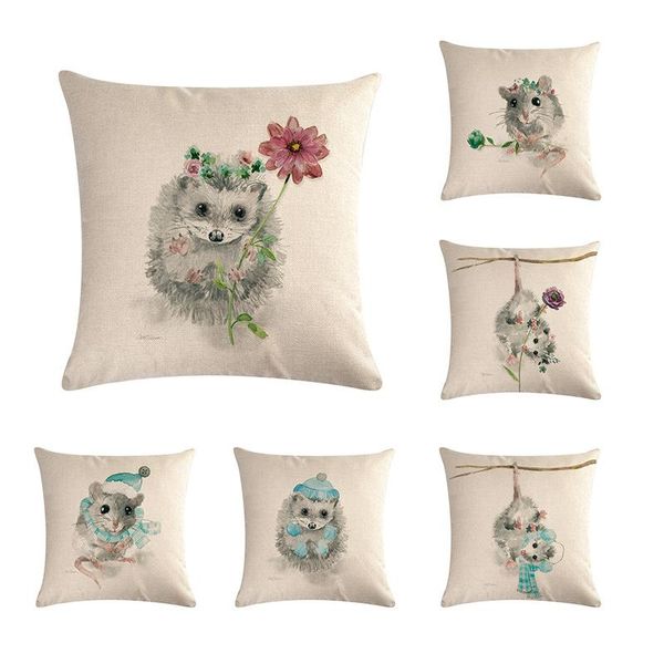 cushion/decorative pillow pillowcase ink painting mouse cushion cover linen year case home decor
cushion/decorative pillow pillowcase ink painting mouse cushion cover linen year case home decor