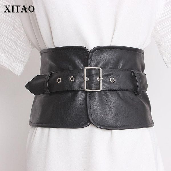 belts xitao metal buckle cummerbunds fashion women black concave shape fashionable soft leather waist 2021 zy3204, Black;brown
belts xitao metal buckle cummerbunds fashion women black concave shape fashionable soft leather waist 2021 zy3204, Black;brown