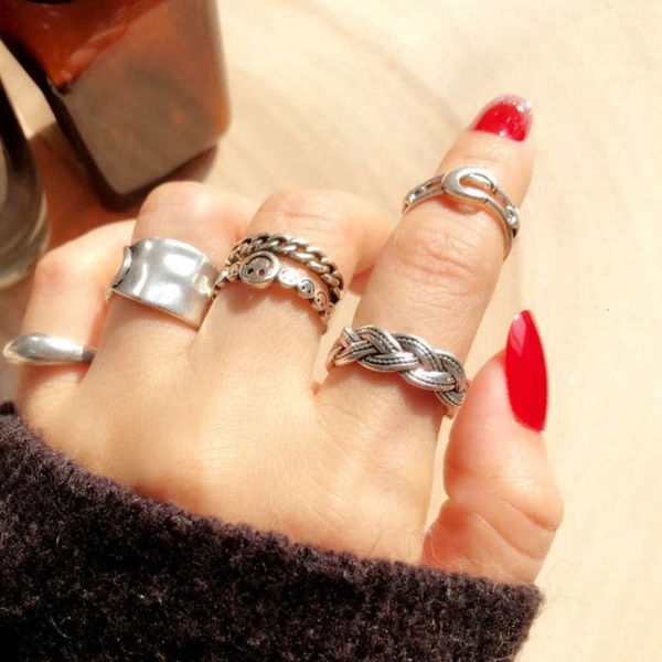 opening personality female exotic hollow out style plated thai silver exaggerated ring, Black
opening personality female exotic hollow out style plated thai silver exaggerated ring, Black