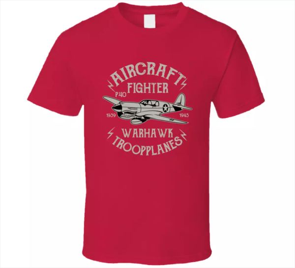 warhawk plane rides blackhawk aeroplane aircraft fighter men's t-shirts new, White;black
warhawk plane rides blackhawk aeroplane aircraft fighter men's t-shirts new, White;black