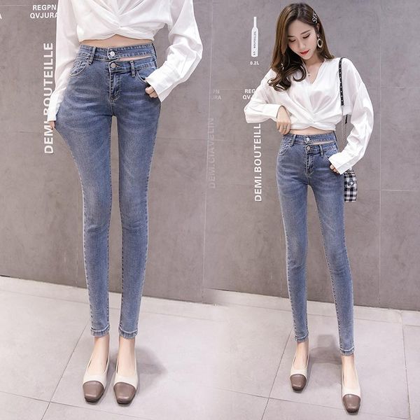 women's jeans elastic waist blue denim skinny pencil pants women spring fashion trousers casual vintage high femme
women's jeans elastic waist blue denim skinny pencil pants women spring fashion trousers casual vintage high femme