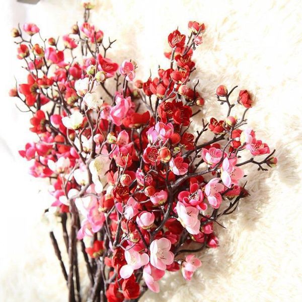 artificial silk flowers plum cherry blossoms sakuratree branches home table wedding decorations decorative & wreaths
artificial silk flowers plum cherry blossoms sakuratree branches home table wedding decorations decorative & wreaths