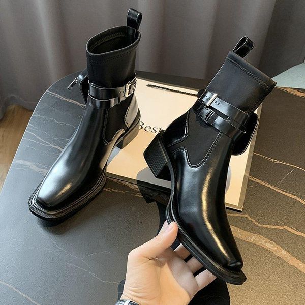 boots xikuo spring summer fashion casual black short tube british style super cool women thick heel
boots xikuo spring summer fashion casual black short tube british style super cool women thick heel