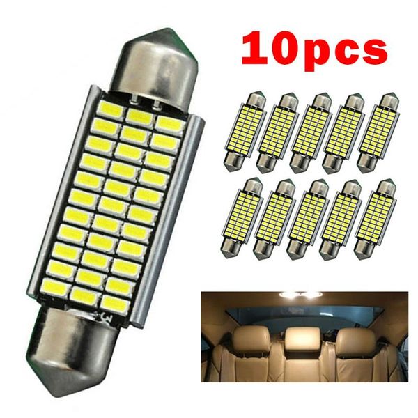10pcs set bulbs 12v interior lighting 3014 33 led 41mm 6000k practical emergency lights
10pcs set bulbs 12v interior lighting 3014 33 led 41mm 6000k practical emergency lights