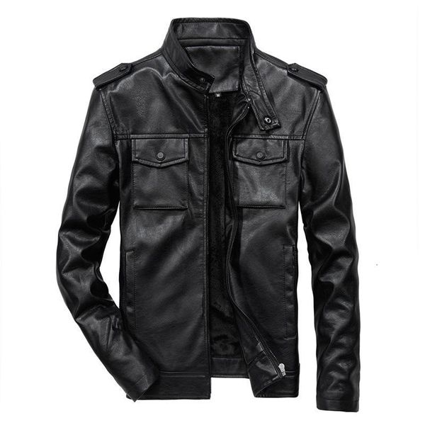 mens slim fit pu motorcycle casual new fashion leather jackets coats stand collar coat plus size male, Black
mens slim fit pu motorcycle casual new fashion leather jackets coats stand collar coat plus size male, Black