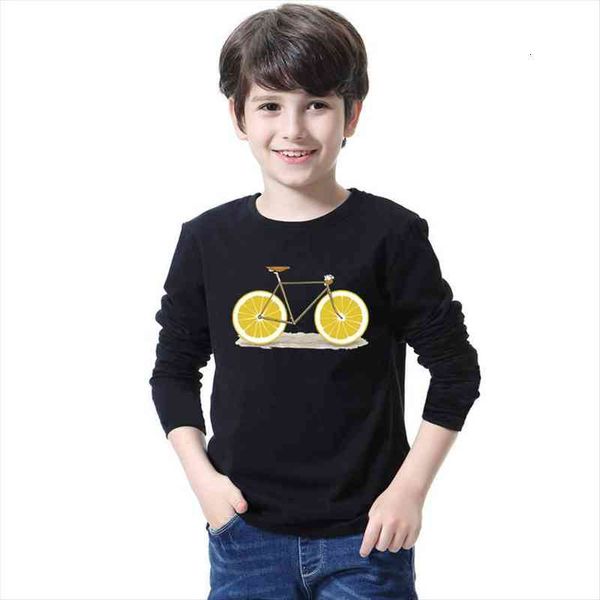 creative lemon bikes print long sleeve cotton fashion kids t shirt boys spring o neck casual girls tees size 6, Blue
creative lemon bikes print long sleeve cotton fashion kids t shirt boys spring o neck casual girls tees size 6, Blue