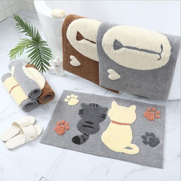 cartoon bathroom toilet absorbent non-slip floor mat bedroom carpet cute cat entrance bath mats
cartoon bathroom toilet absorbent non-slip floor mat bedroom carpet cute cat entrance bath mats