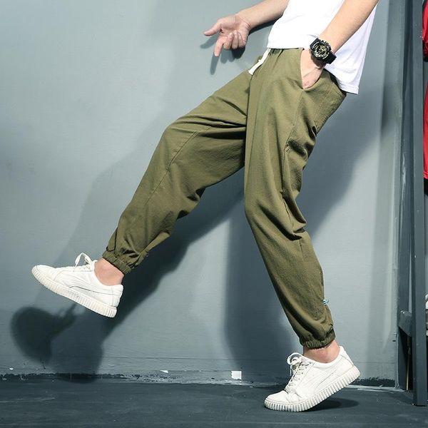 men's pants asian size men fashion linen harem stretch trousers oversized pencil male brand clothing plus 8xl, Black
men's pants asian size men fashion linen harem stretch trousers oversized pencil male brand clothing plus 8xl, Black