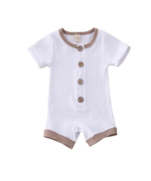 jumpsuits 2021 baby boys girls summer outfit short sleeve knitted button up solid color organic cotton romper 6-18m, Blue
jumpsuits 2021 baby boys girls summer outfit short sleeve knitted button up solid color organic cotton romper 6-18m, Blue